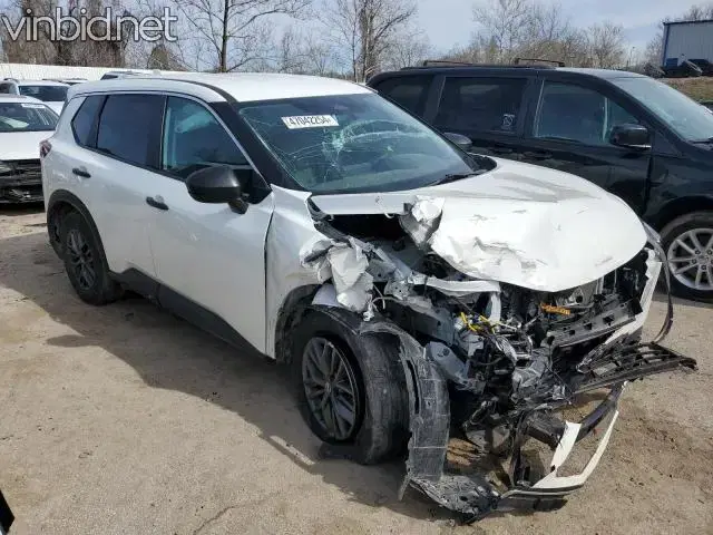 2021 NISSAN ROGUE S White 2.5L  4 VIN: 5N1AT3AA2MC845971 photo number 3