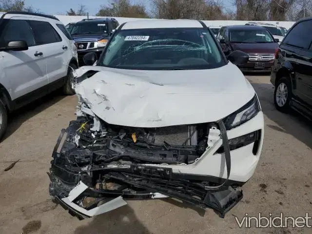 2021 NISSAN ROGUE S White 2.5L  4 VIN: 5N1AT3AA2MC845971 photo number 4