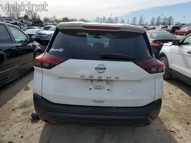 2021 NISSAN ROGUE S White 2.5L  4 VIN: 5N1AT3AA2MC845971 photo number 5
